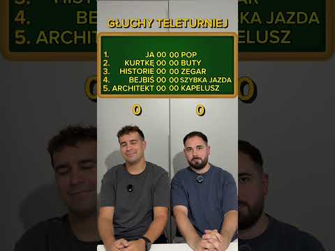 Kolejny głuchy teleturniej! Jak nam poszło? #teleturniej #śmieszne