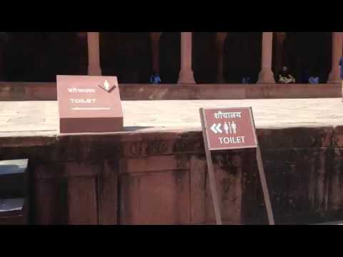 Toilet is Available inside Taj Mahal Premises