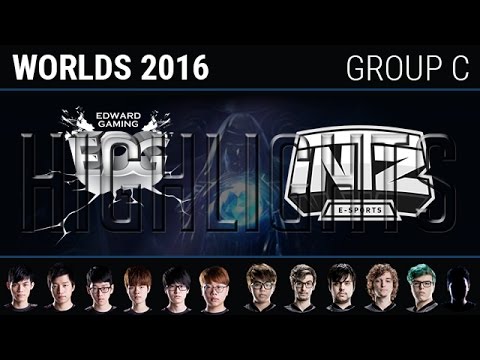 Edward Gaming vs INTZ e-Sports, Highlights, S6 World Championship 2016 Week 2 Group A Day 6, EDG vs