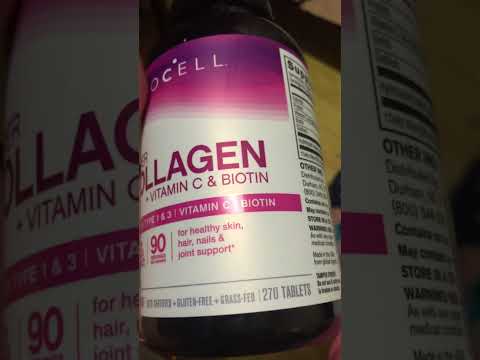 Neocell Super Collagen+ Vitamin C & Biotin everyone must have #shorts