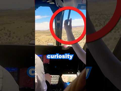 Never Touch This Helicopter Lever!