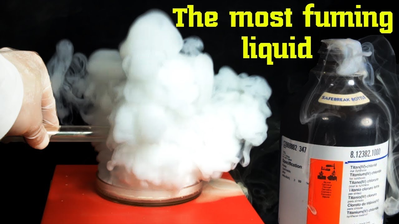 TiCl4 Titanium tetrachloride: The most fuming liquid