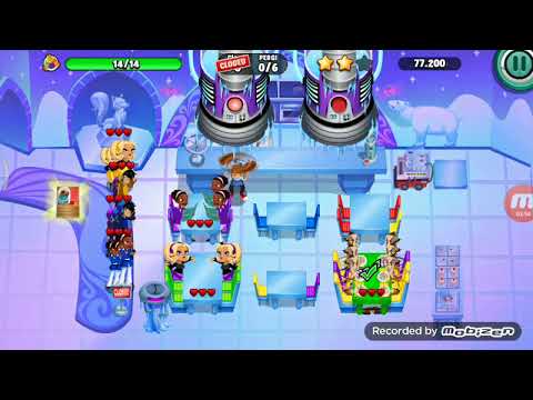 Diner dash level 188 Bintang 3 - GRILL 'N' CHILL