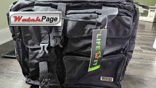 LifeWit Laptop Messenger Bag Review - Military style