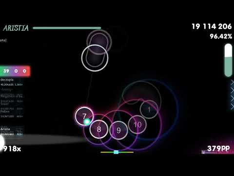 Aristia | gmtn. (witch's slave) - disperagioia [DoKo] 95.47% {#1 💖 1st FC} - osu!