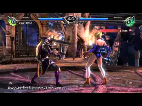 SOULCALIBUR V_Cervantes vs. Raphael (CAS)