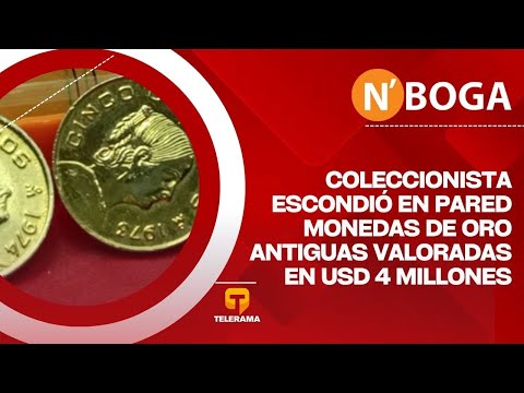 Coleccionistas escondió en pared monedas de oro antiguas valoradas en usd 4 millones