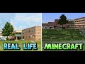 I BUILT MY SCHOOL IN MINECRAFT My Actual Middleschool