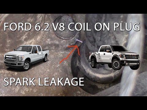 Ford F250 / Raptor 6.2 Coil Spark Leakage - Corroded Coil On Plug Causing Ticking Noise