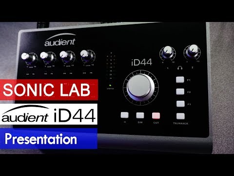 Presentation: Audient iD44 Class A USB Audio Interface