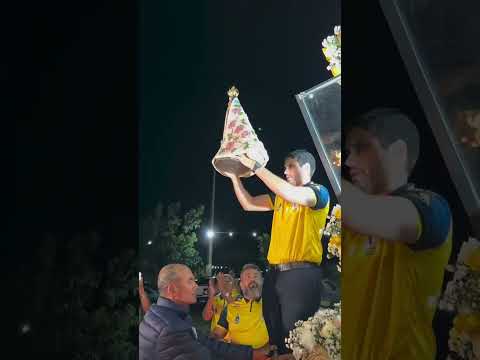 Chegada da imagem peregrina de Nossa Senhora de Nazaré na Chama de Amor
