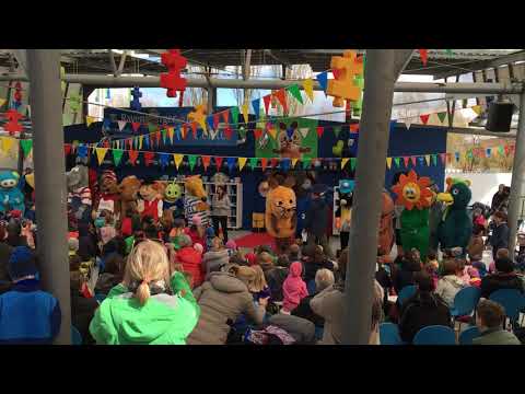 Maskottchentreffen Ravensburger Spieleland 2018