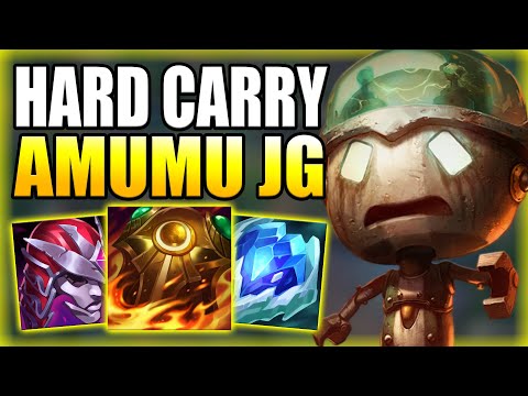 HOW TO PLAY AMUMU JUNGLE & HARD CARRY THE GAME IN S12! - Best Build/Runes S+ Guide League of Legends