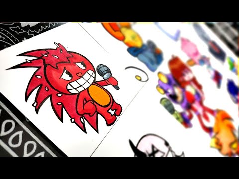 Drawing FRIDAY NIGHT FUNKIN MODS PART 10