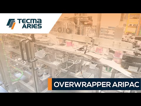 Suremballeuse en continu - collage dessus - ARIPAC - jusqu'à 400 packs/minute - version packs clips et enveloppants_1