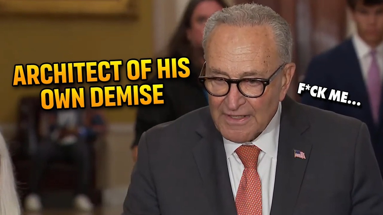 Schumer is so SCARED of the DSA he's acting like they're f*cking VOLDEMORT... 😂
