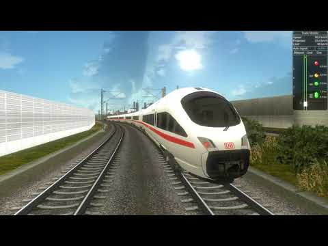 ICE-T 230km/h Berlin - Hamburg (VDE 2) MSTS/Open Rails Train Sim