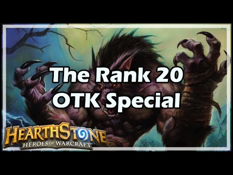 [Hearthstone] The Rank 20 OTK Special
