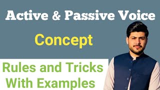 Active and Passive Voice | Rules/Tricks/Concepts | Active voice and Passive Voice in English Grammar