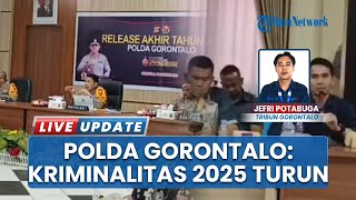 Kriminalitas di Gorontalo Tahun 2025 Turun, Kapolda Soroti Kasus Penganiayaan hingga Kejahatan Anak