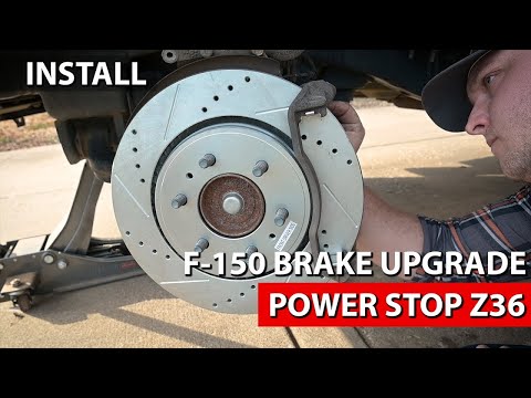 Upgrade F150 Brakes with PowerStop Rotors and Pads!