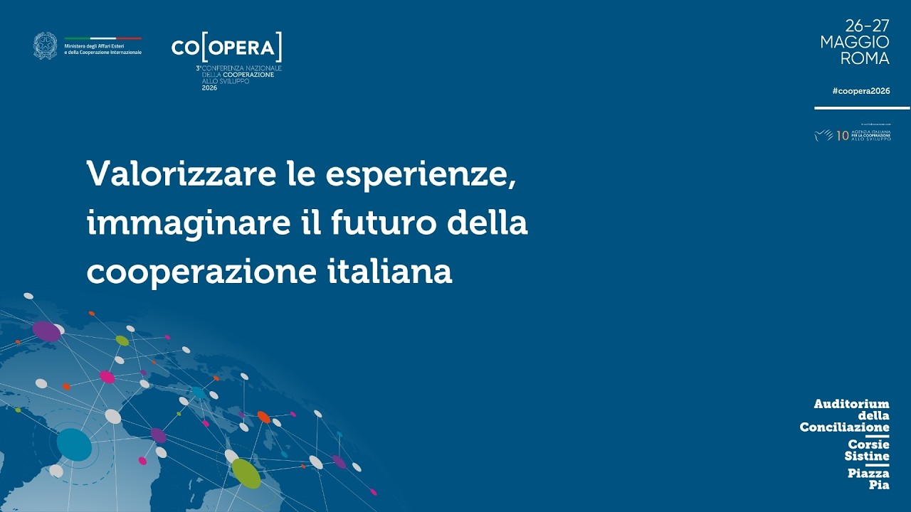 Valorizzare le esperienze, immaginare il futuro della cooperazione italiana