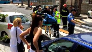 preview picture of video 'Accidente de tráfico en Las palmas de Gran Canaria 2012'