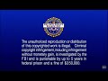 Warner Home Video Widescreen With FBI Warning PBS Kids ID Harvest 2008 2013