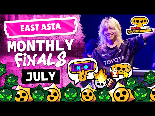 Brawl Stars Championship 2026 | July Monthly Finals | East Asia