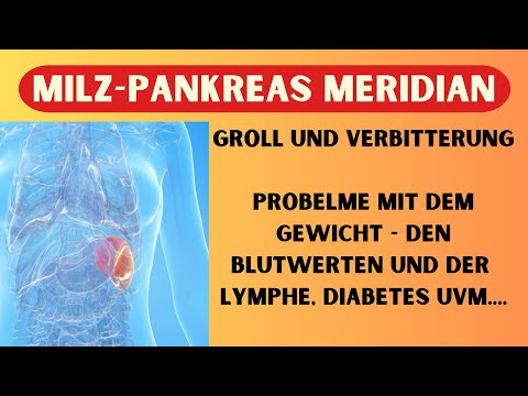 DEIN MILZ-PANKREAS MERIDIAN - Groll und Verbitterung, Probleme mit Gewicht, Blutwerten und Diabetes