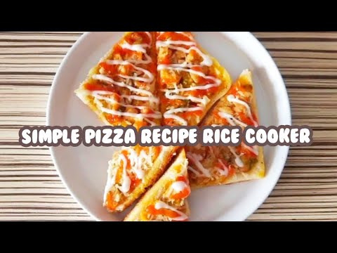 Resep Pizza Roti Tawar | Simple Pizza Recipe with Rice Cooker | Snack Recipes