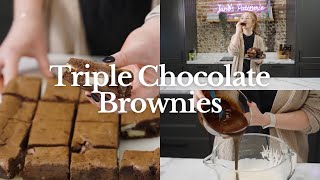 How to make Triple Chocolate Brownies | Jane’s Patisserie