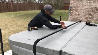 How To Install a Cover Mate 1 Cover Lift System Part 3
