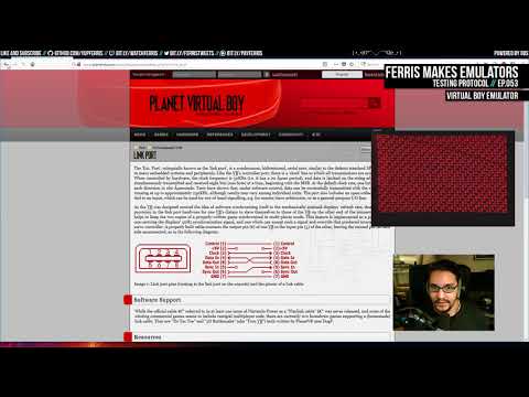 Ferris Makes Emulators Ep.053 - Testing Protocol