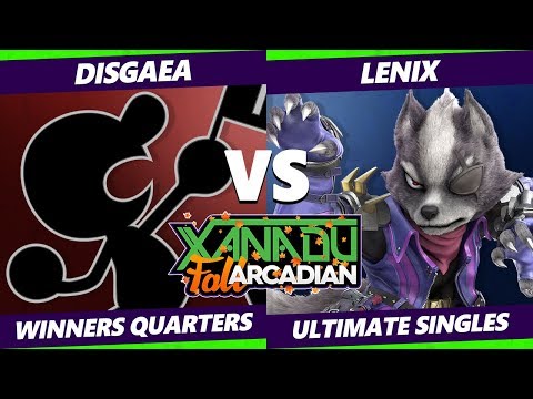 Smash Ultimate Tournament - Disgaea (Game & Watch) Vs. Lenix (Wolf) SSBU Fall Arcadian Winners Quart