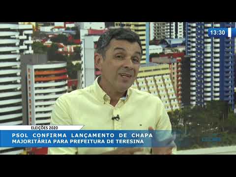 O DIA NEWS 19 02 20  Paulo H. Pinheiro (militante PSOL) - Lançamento de chapa majoritaÌria