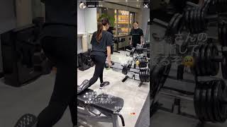 インスタ美女 山岡葵(@aoioa) ジム トレーニング動画 #shorts