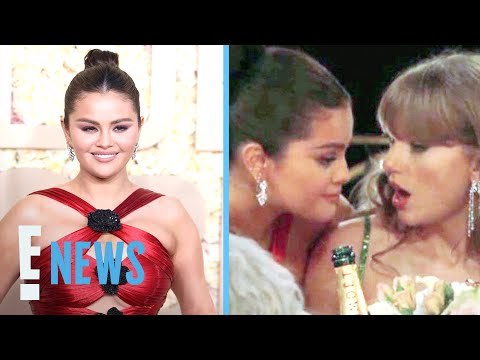 What Selena Gomez Whispered To Taylor Swift at the Golden Globes - Mix