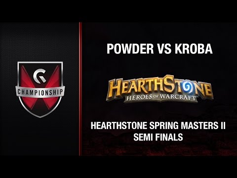 Powder vs Kroba - GC's 2015 Hearthstone Spring Masters II (Semi-Final #2)