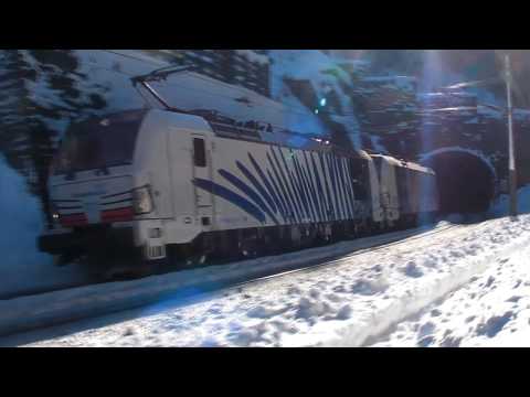 Brennerbahn Nordrampe 01.2019 by # EarvEnterprises 2019 ( Ferrovia del Brennero ) Railroad