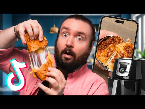 Ich TESTE virale TikTok AIRFRYER Rezepte ( ES GEHT NICHT BESSER )