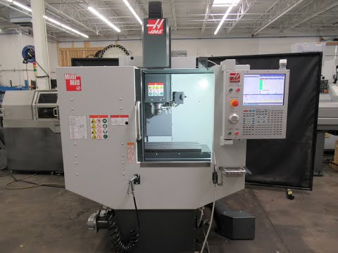 Haas Mini Mill, NextGen CNC Control, 10 Station Tool Changer, Chip Auger - NEW 2020 - LOW HOURS!