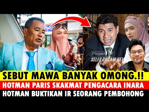 GERAM !! SEBUT MAWA BANYAK OMONG? HOTMAN PARIS SKAKMAT PENGACARA INARA RUSLI?