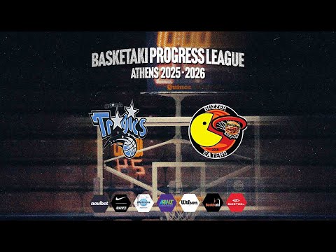 Basketaki The League - Orlando Tragics Vs Buzzer Eaters (04/01/2026)