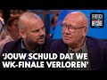 Kees tegen Wesley: 'Ik denk dat het jouw schuld is dat we de WK-finale hebben verloren'
