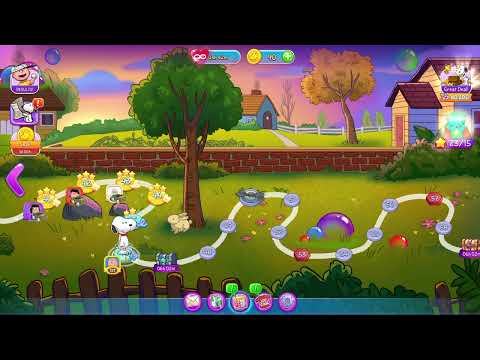 Bubble Shooter | Snoopy Pop Bubble Pop Game ( Level 45 ) Android Gameplay