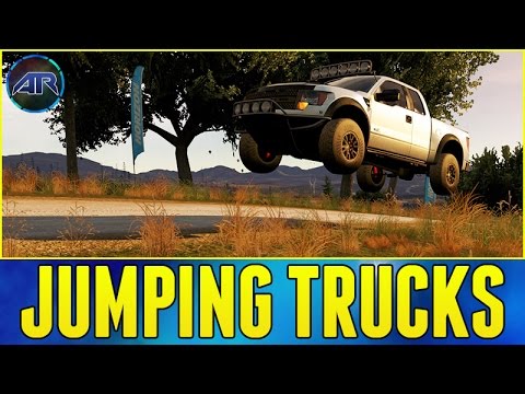 Let's Play : Forza Horizon 2 - JUMPING TRUCKS!!! (Part 25)