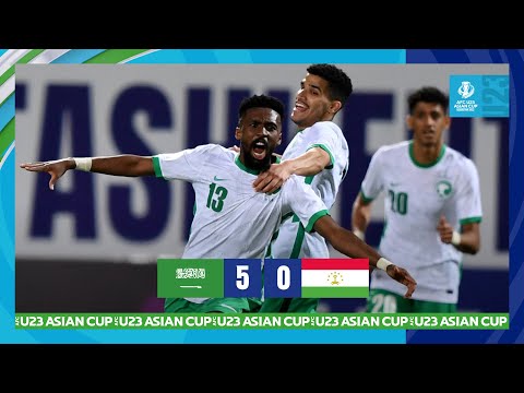 #AFCU23 - Group D | Saudi Arabia 5 - 0 Tajikistan