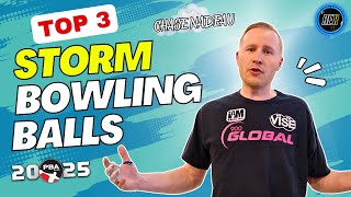 Chase Nadeau Ranks the TOP 3 Storm Balls | REX and BowlersMart Exclusive!