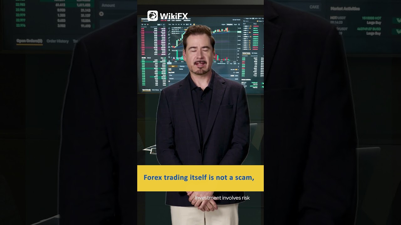 Forex trading itself is not a scam, with a right tool you can take it to the MOON🚀🚀 #wikifx #forex